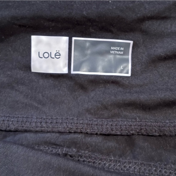 Lole Lolë Women’s Relaxed Fit Black Polyester Jogger Pants Size Large - Picture 4 of 5